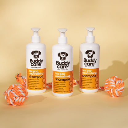 Buddy Care Fox Poo Neutralising Shampoo For Dogs
