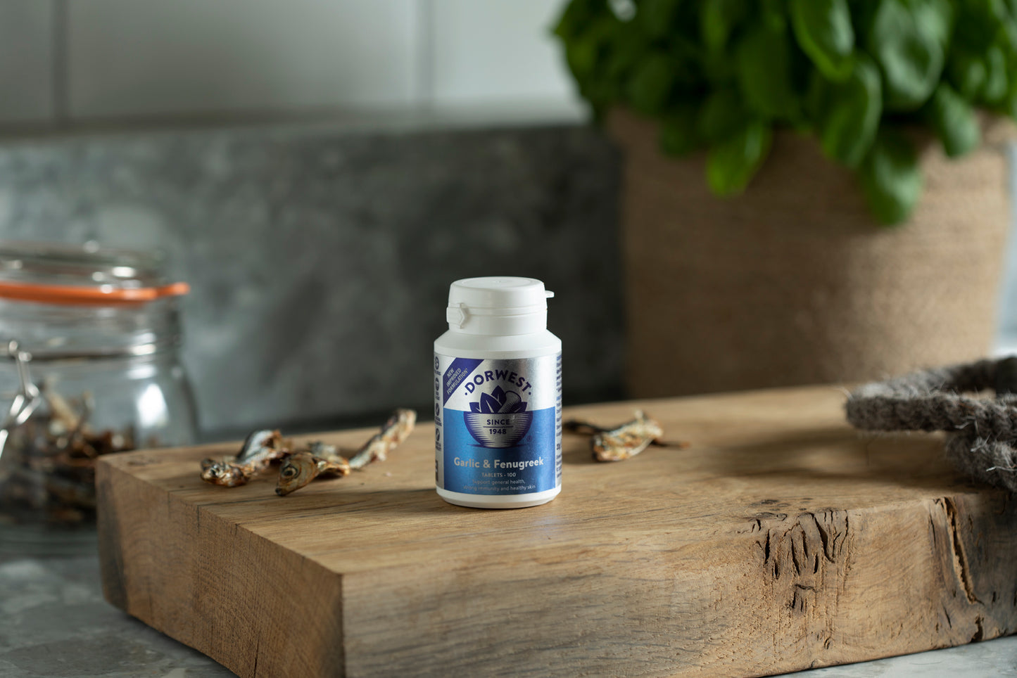 Dorwest Garlic & Fenugreek Tablets For Dogs