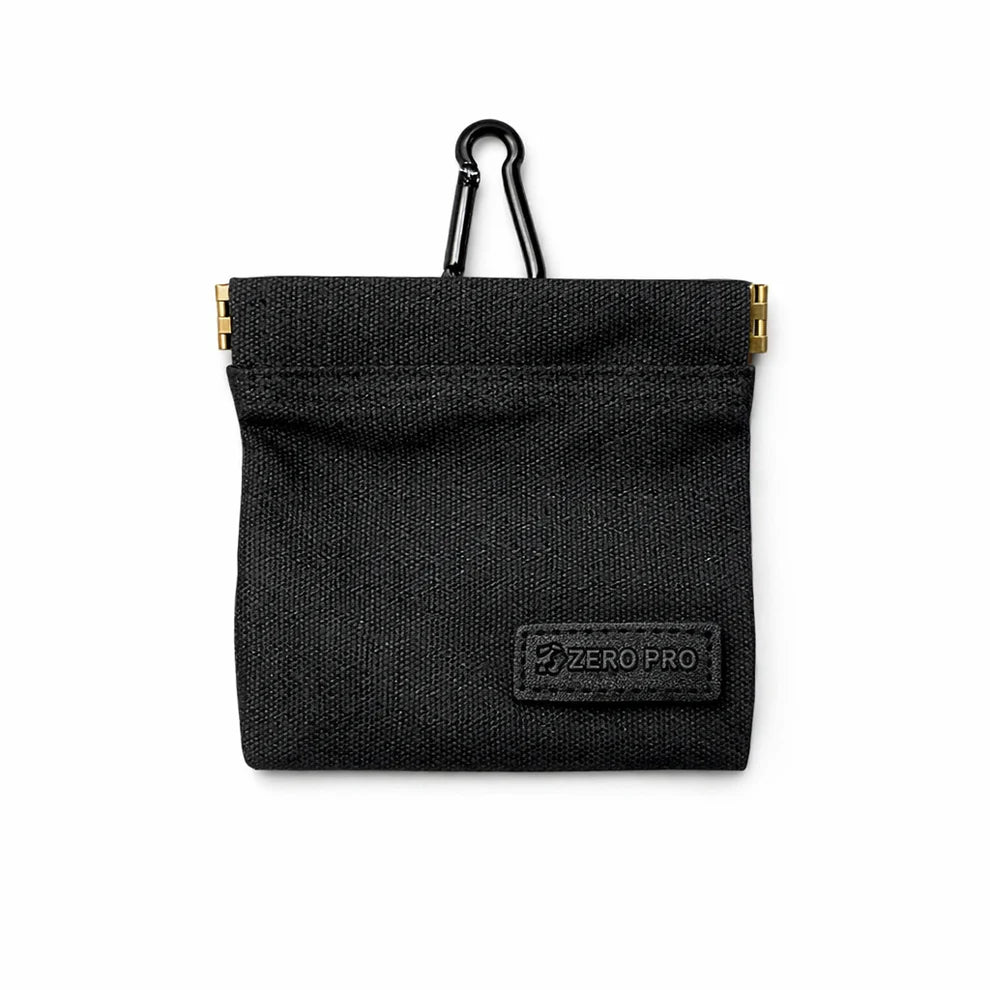 Zero Pro Dog Treat Pouch – Self-Closing Training Reward Bag with Carabiner Clip (11cm x 11cm)