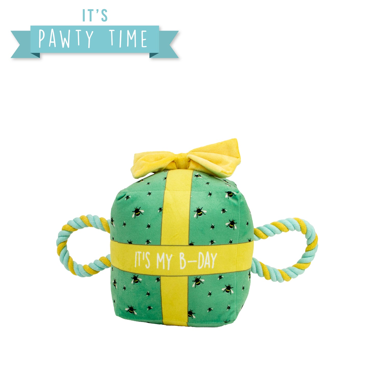 Ancol Pawty Time Birthday Present Small Dog Toy