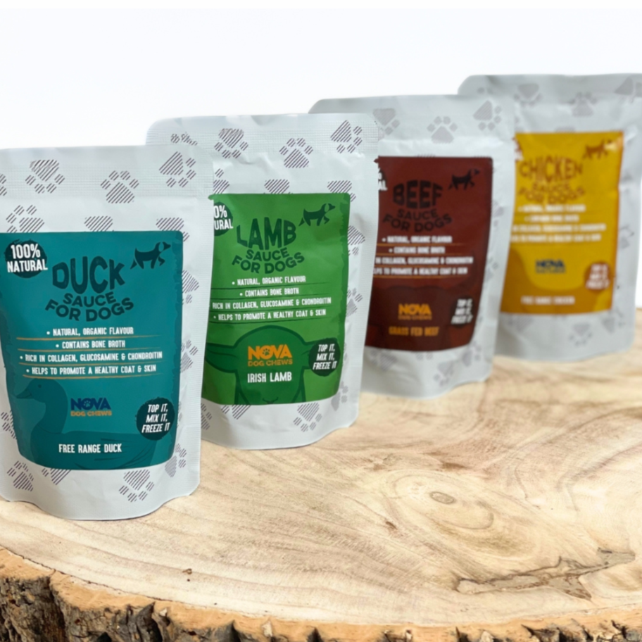 Nova Ready Made Sauce Sachets For Dogs 100ml