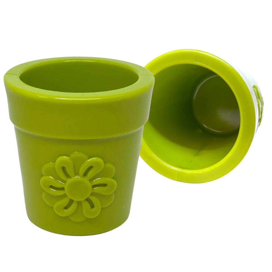 Soda Pup Flower Pot Treat Dispenser For Dogs