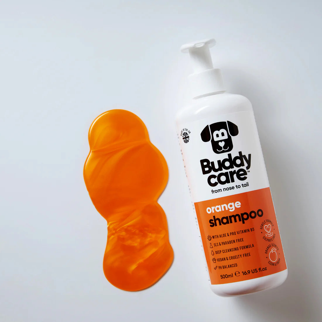 Buddycare Orange Dog Shampoo – Fruity Freshness & Gentle Clean 🍊🛁