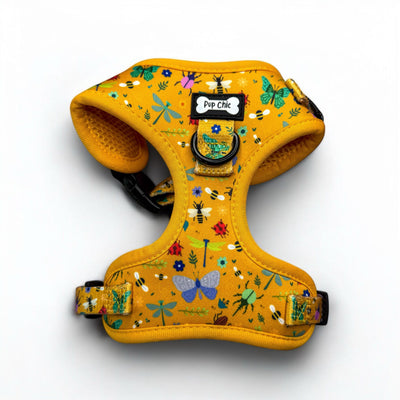 Pup Chic Boutique – Summer Buzzin’ Step-In Adjustable Harness (XXS–XS)
