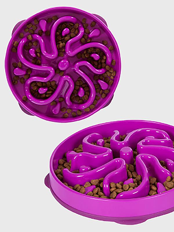 Outward Hound Fun Slow Feeder For Dogs - Purple