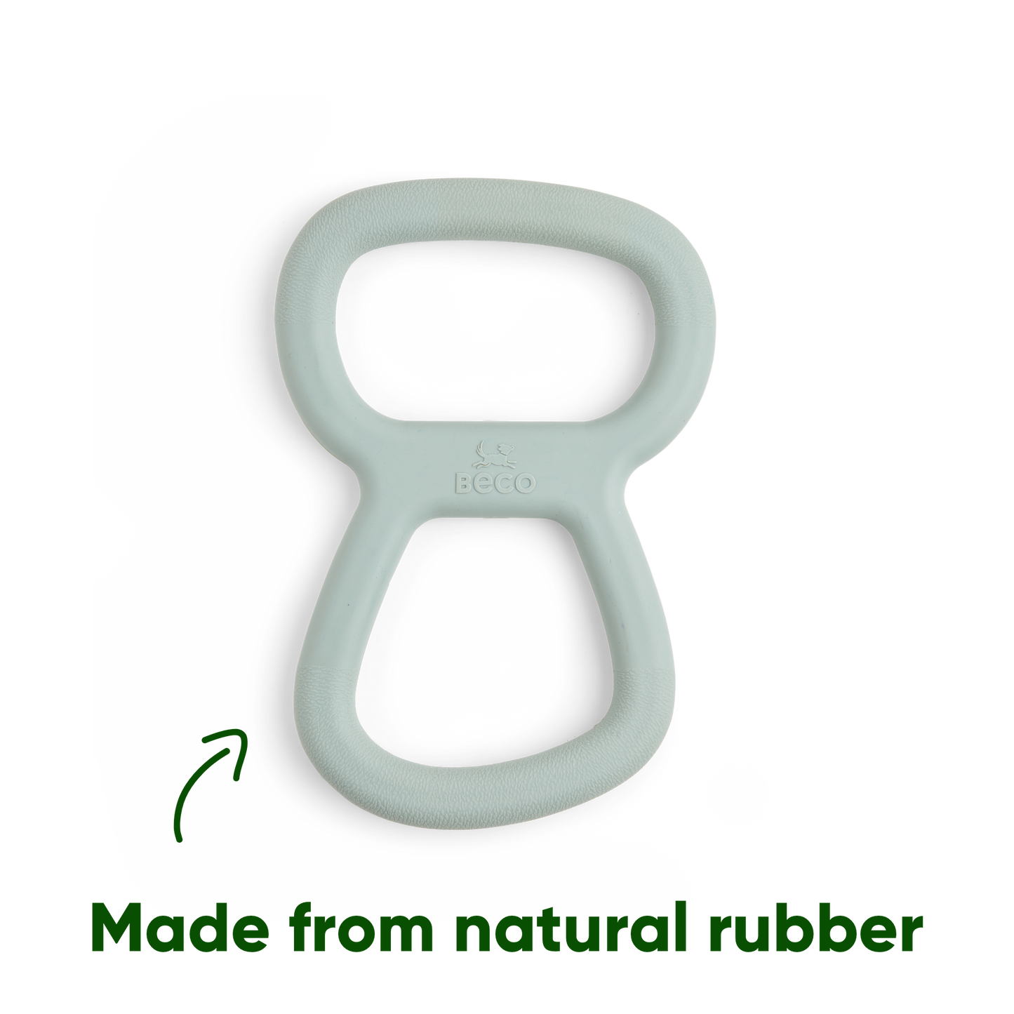 Beco Tough Tugger Natural Rubber Dog Toy