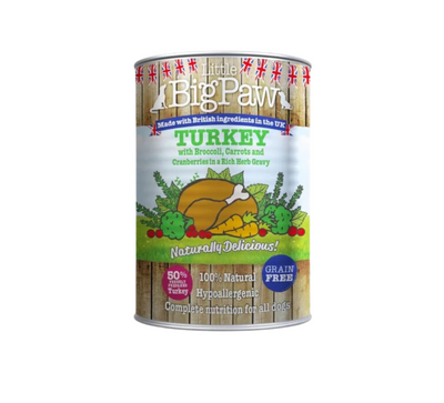 Little Big Paw Adult Dog Food Tin 390g