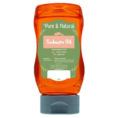 Pure & Natural Dog Supplements & Oils Bottle 300Ml.