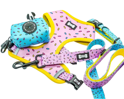 Pup Chic - Sprinkles For Days Range - Harnesses, Collars Leads etc