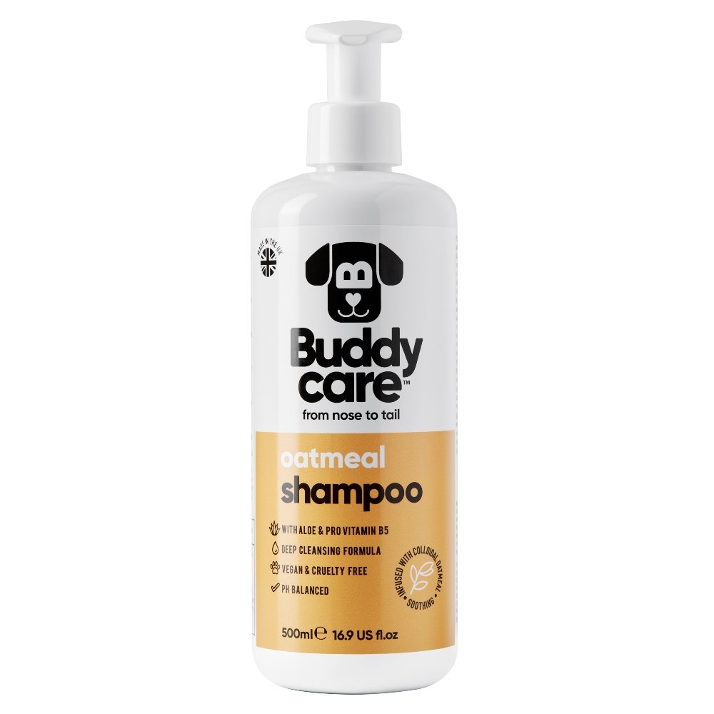Buddycare Oatmeal Dog Shampoo 500ml – Sensitive Skin & Moisturising Shampoo
