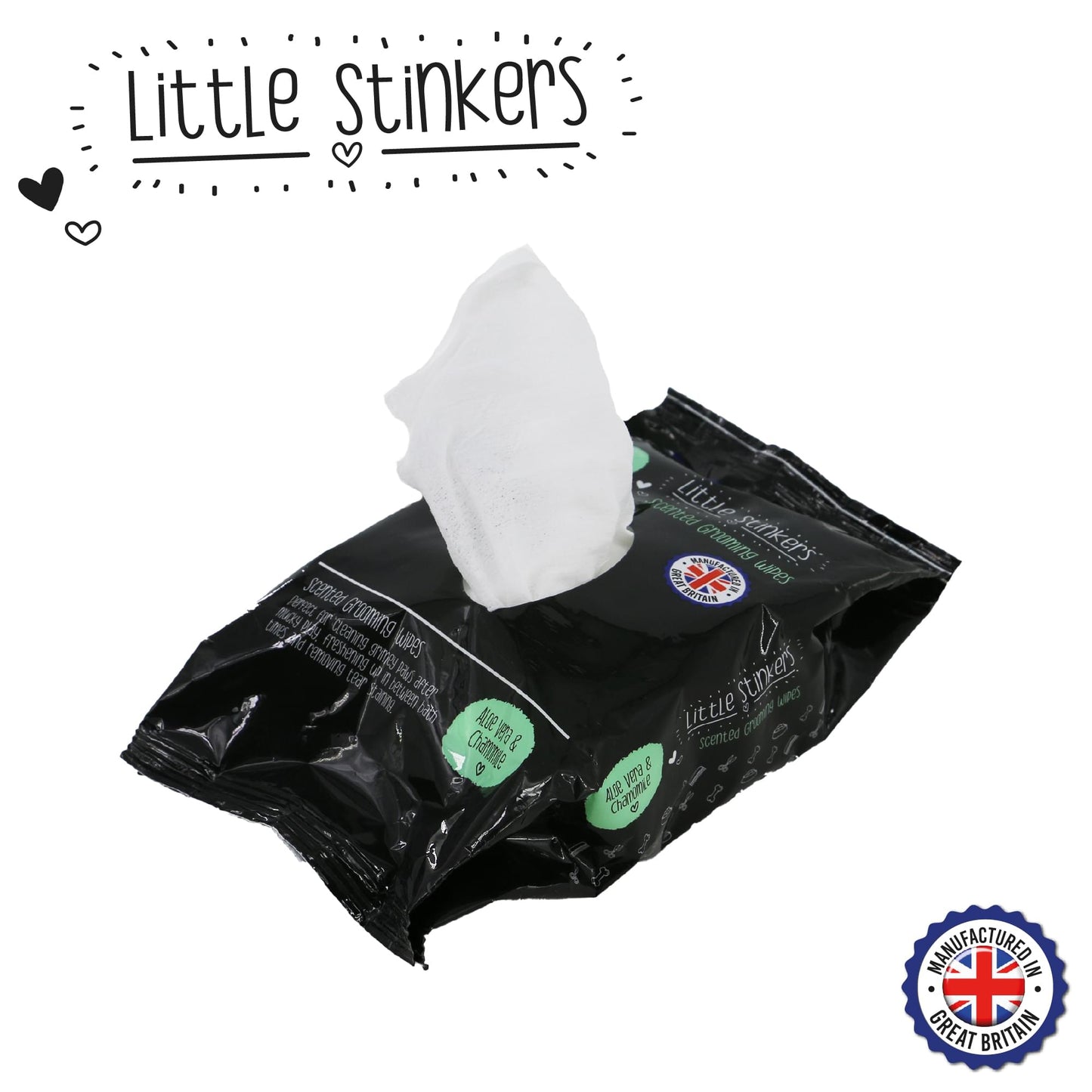 Ancol Compostable Pet Wipes.