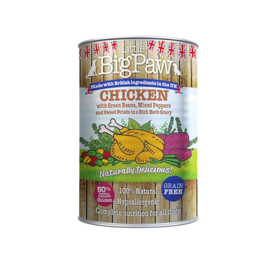 Little Big Paw Adult Dog Food Tin 390g