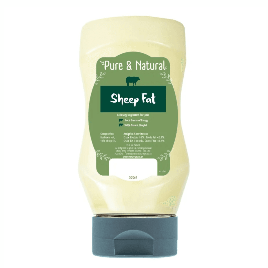 Pure & Natural Dog Supplements & Oils Bottle 300Ml.
