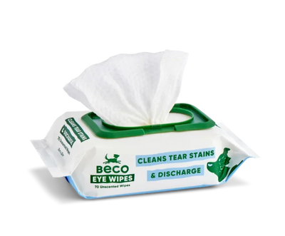 Beco Dog Eye Wipes 70 Pack.
