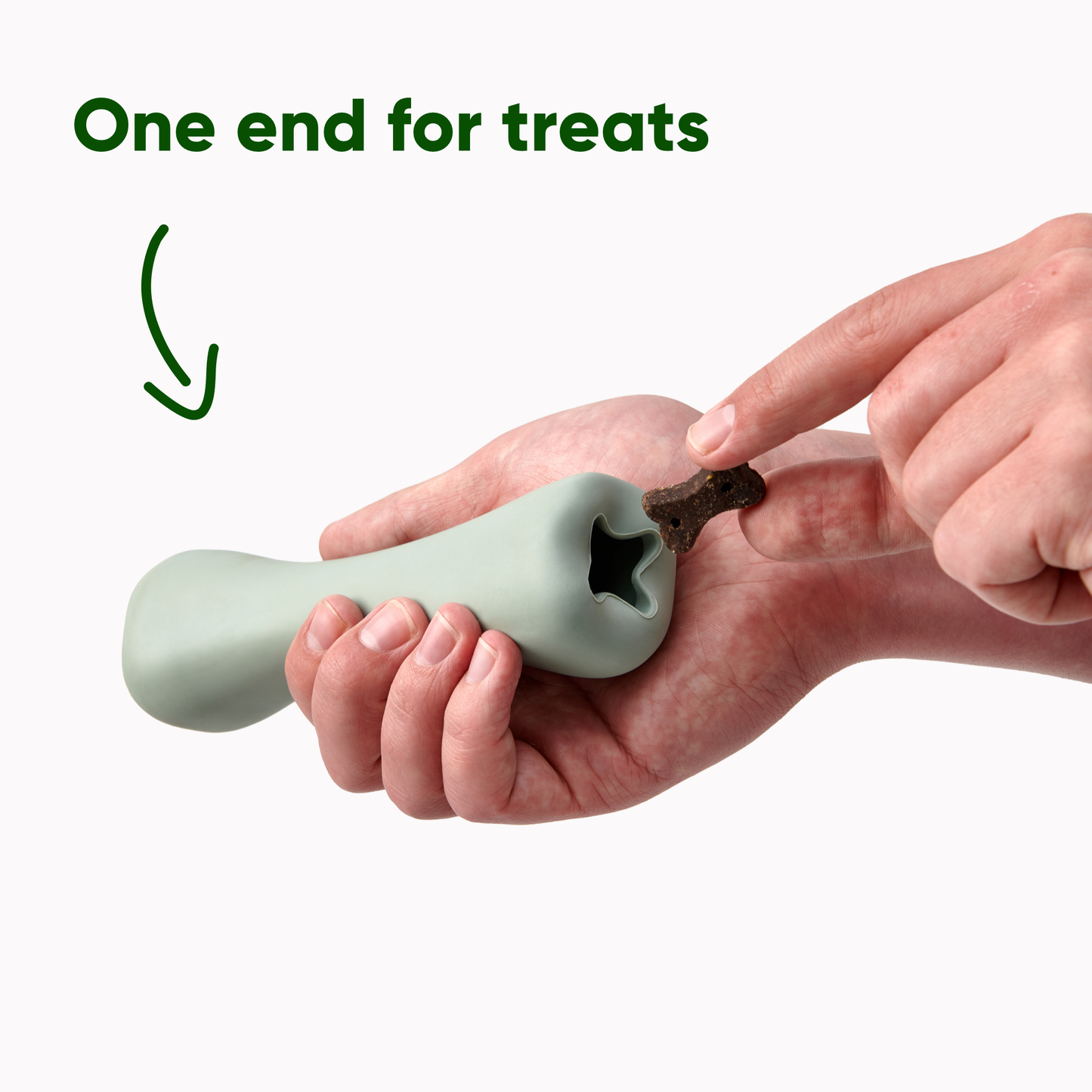 Beco Chew Bone Natural Rubber Dog Toy