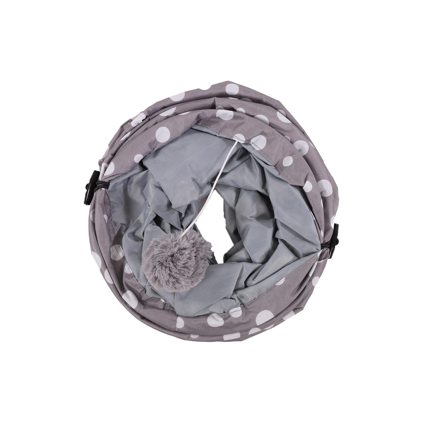 Jolly Moggy Pop Up Cat Tunnel – Crinkle Toy with Plush Ball & Catnip (90cm)