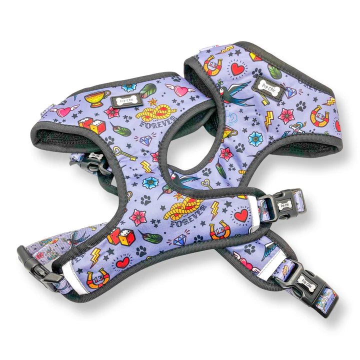 Pup Chic - Artful Dogster Range - Harnesses, Leads, Collars Etc