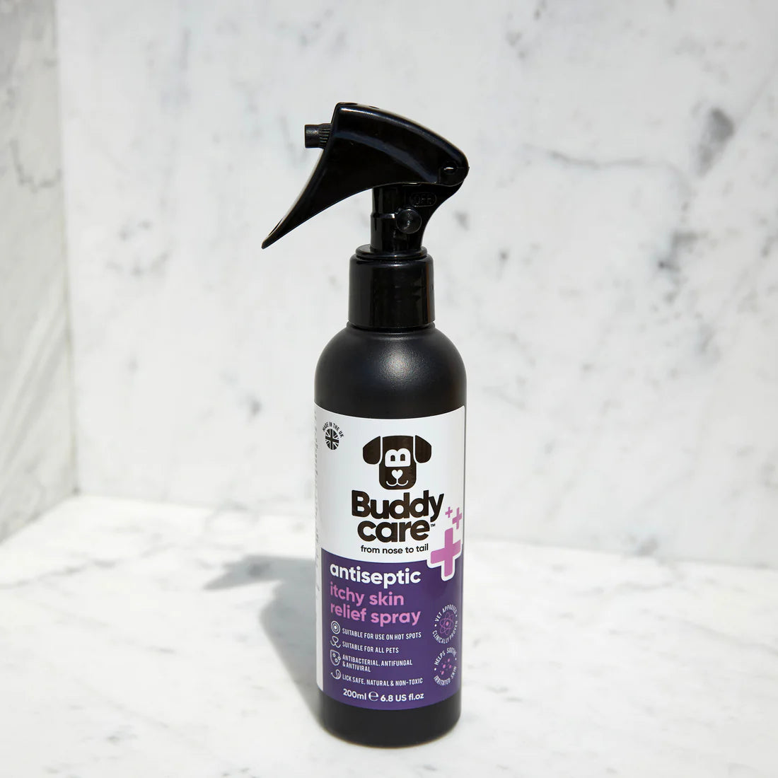 Buddy Care Pet Antiseptic Itchy Skin Relief Spray