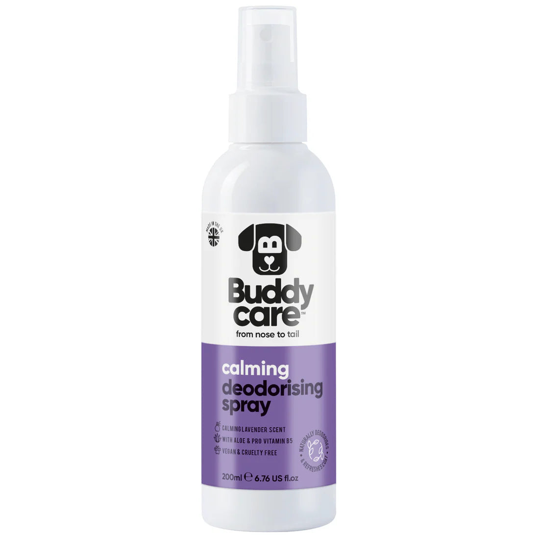 Buddy Care Calming Lavender Dog Deodorising Spray