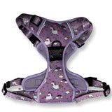 Pup Chic Boutique Daydreams & Unicorns Tactical Dog Harness - Medium.