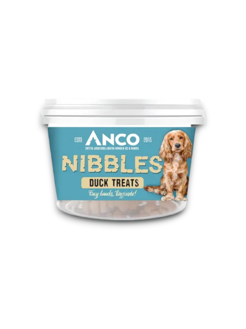 Anco Nibbles Duck Treats 300g | Grain-Free Training Treats for Dogs