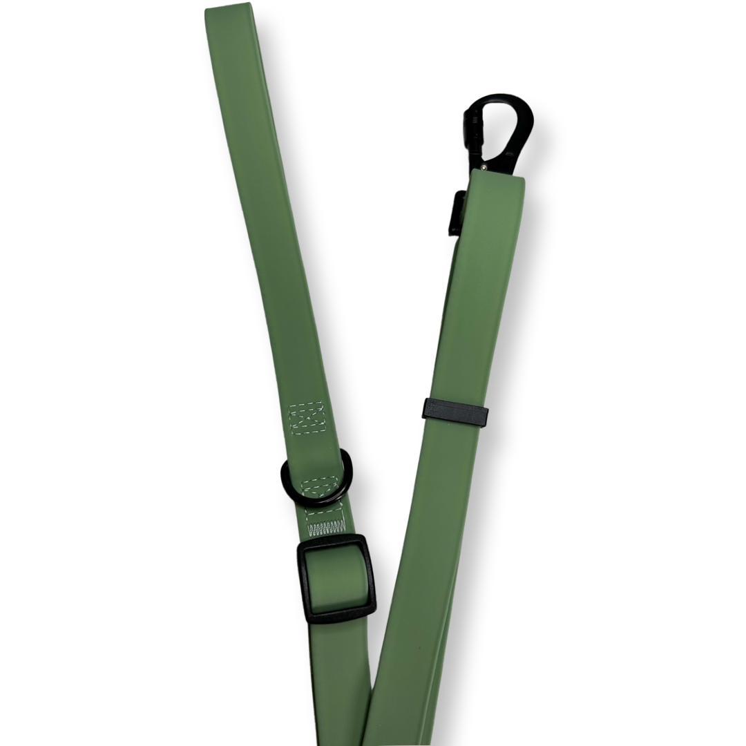 Pup Chic -Adjustable PVC lead - 3ft to 5ft dog lead