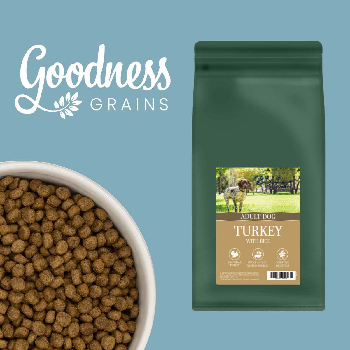 Blakes - Goodness Grains - Dog Food Range