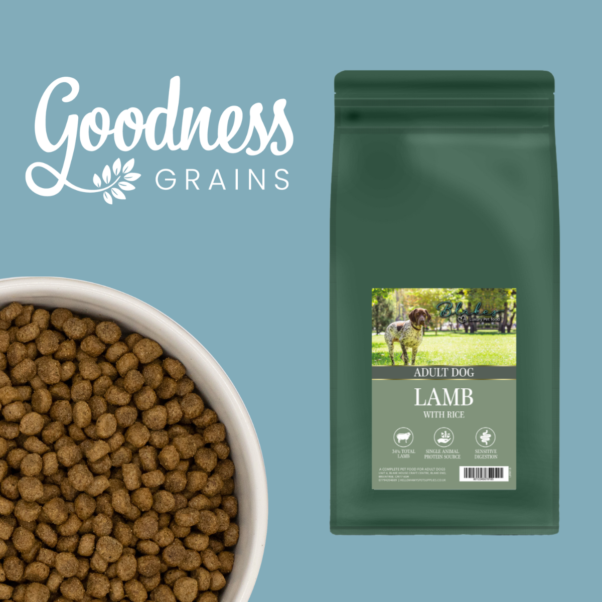 Blakes - Goodness Grains - Dog Food Range