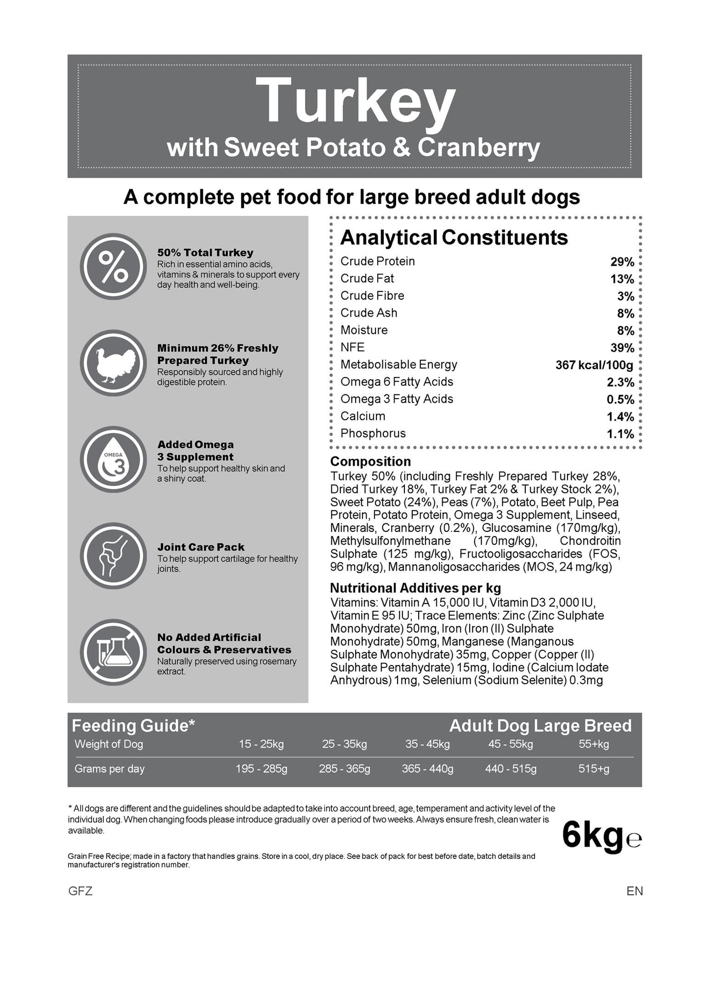 Blakes - Large Breed - Grain Free Complete Dog Food