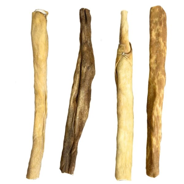 Large Goat Skin Roll 30cm Dog Chew Treat