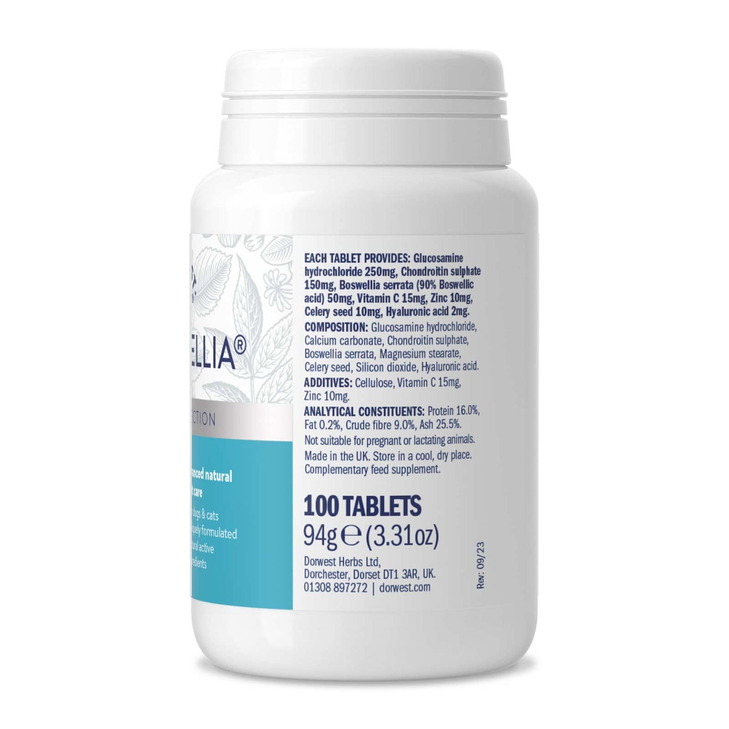 Dorwest MoveWellia® Tablets For Dogs And Cats