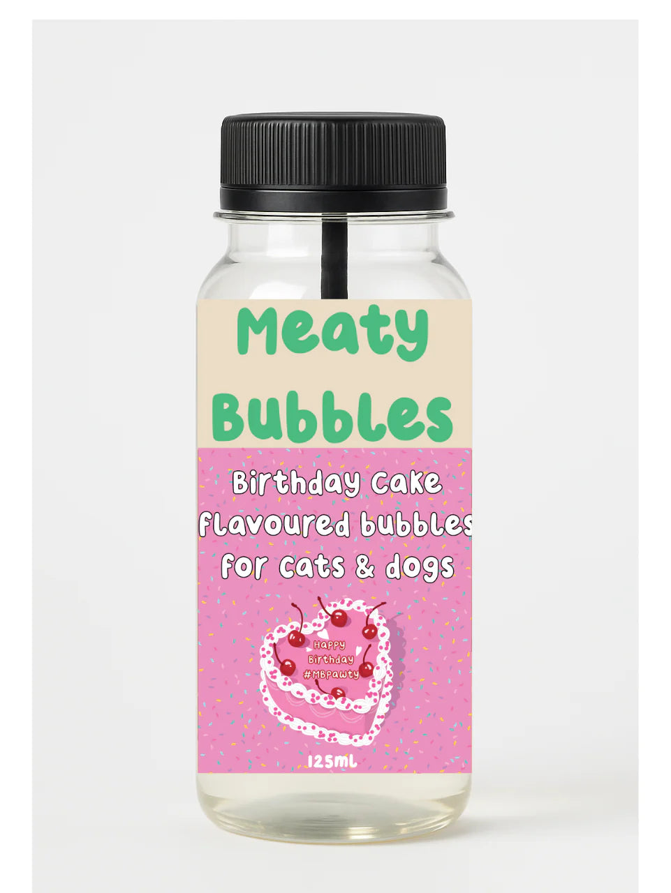 Meaty Bubbles – Pet Safe Bubbles for Dogs & Cats (Various Flavours)