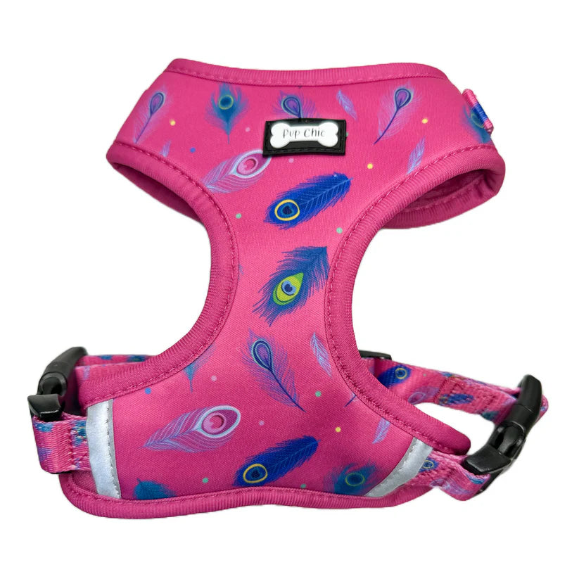 Pup Chic - Peacock Power Range - Harnesses, Leads, Etc
