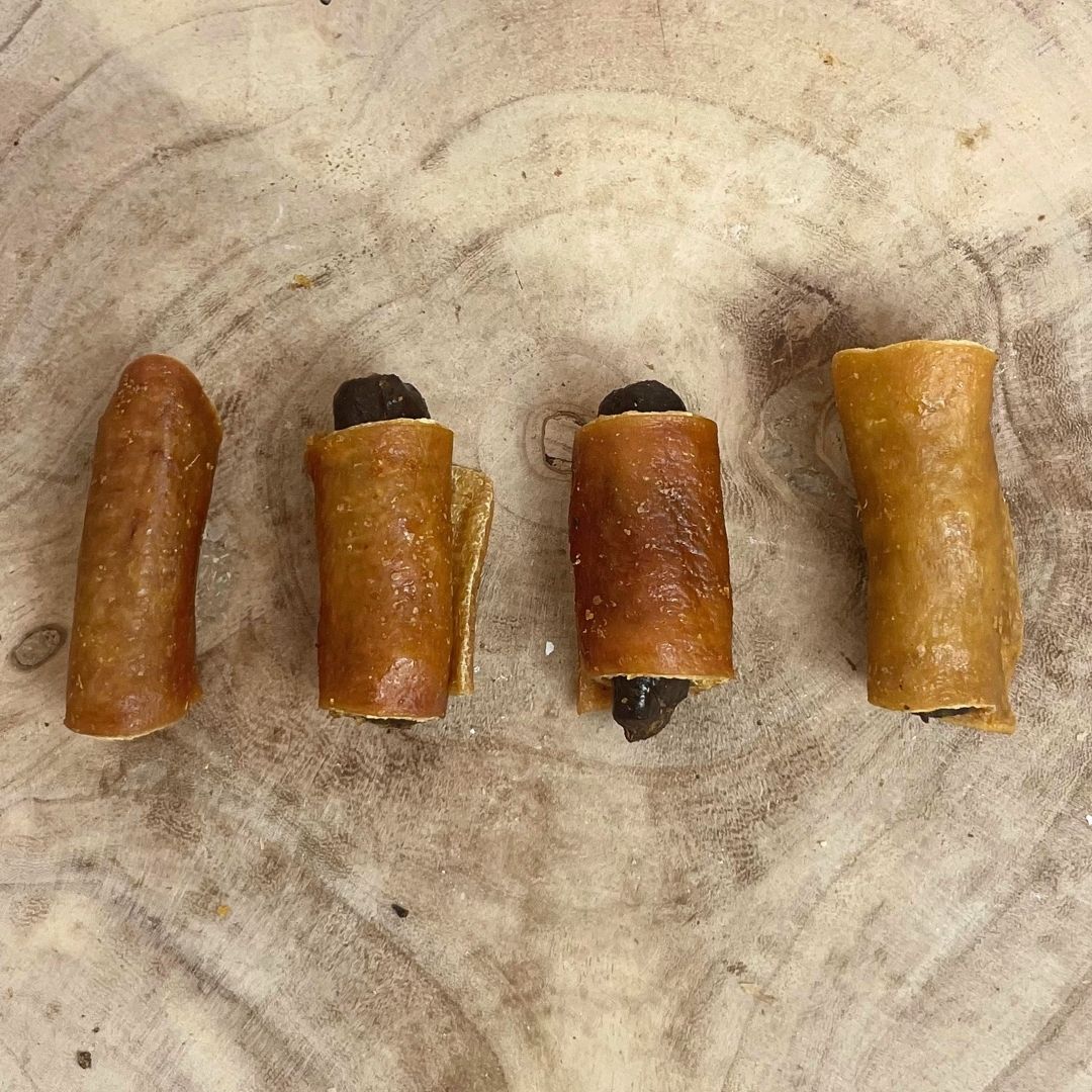 Pigs in Blankets โ Natural Dog Chew Treats