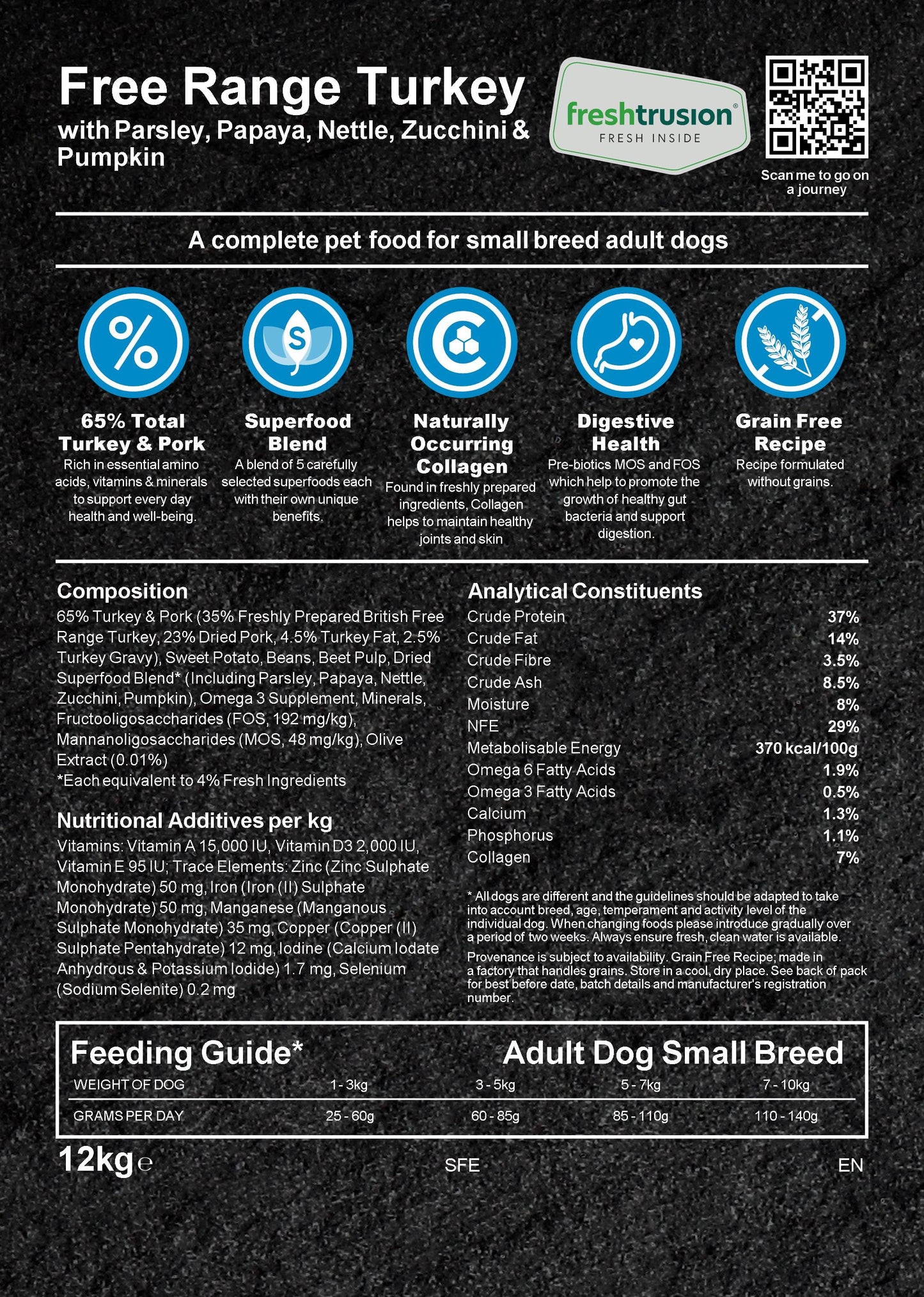 Blakes - Small Breed - Superfood Complete Dog food.