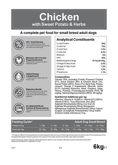 Blakes - Small Breed - Grain Free Complete Dog Food.