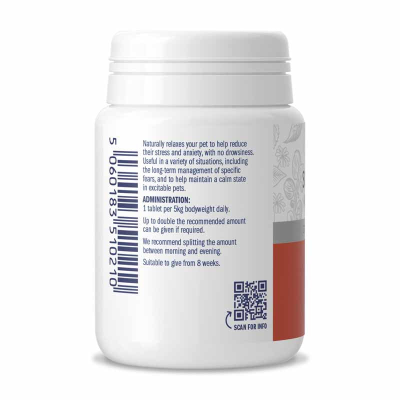 Dorwest Scullcap & Valerian Tablets For Dogs And Cats