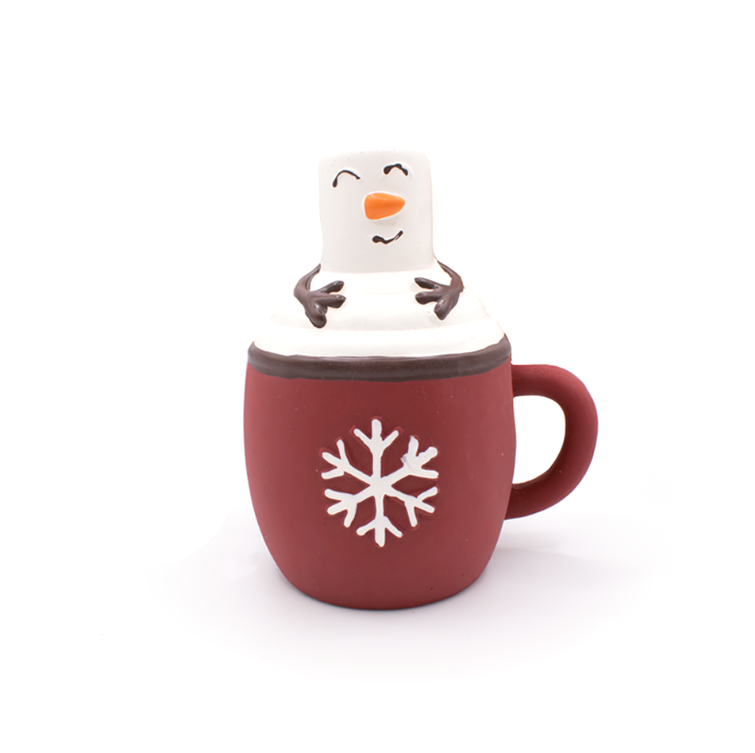 Great & Small Christmas Latex Hot Chocolate Mug with Marshmallow