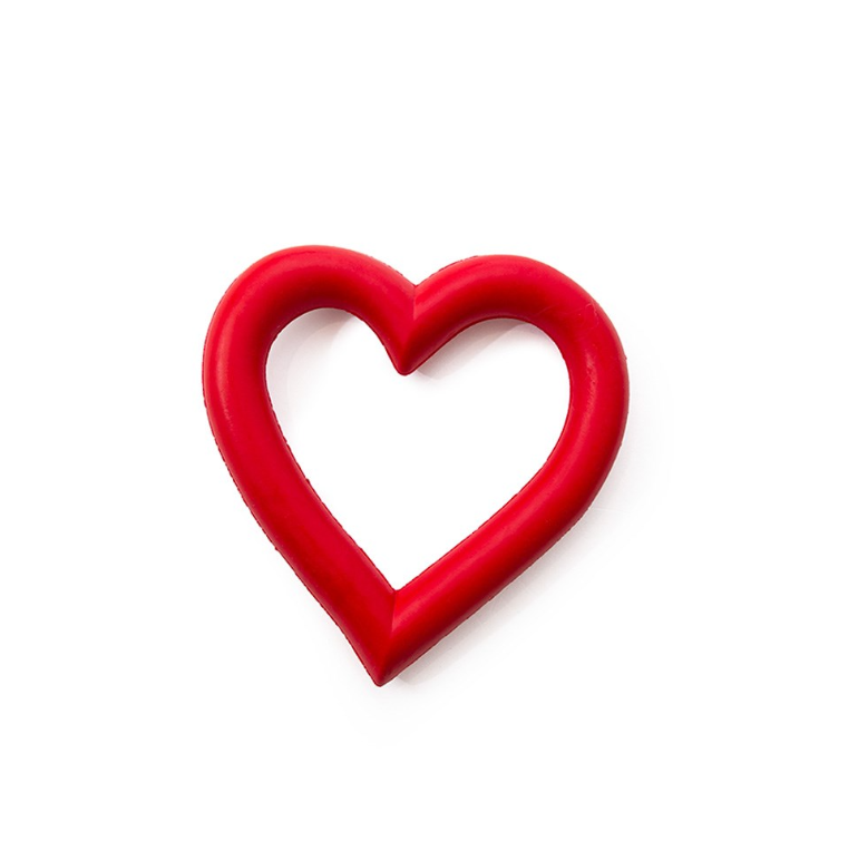 Great&Small Puppy Love Rubber Heart dog toy 13 x 13cm