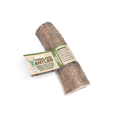 Highland Antler Split Dog Chew – 100% Natural Deer Antler.