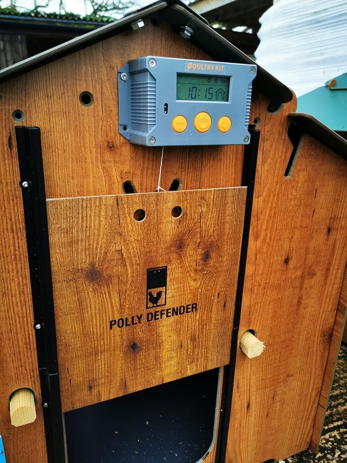 Easicoop Eco HPL chicken coop 6 birds (Black)