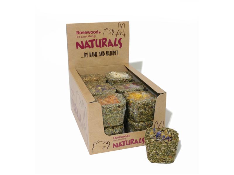 Naturals Grainless Nibble Pots For Small Animals 75g
