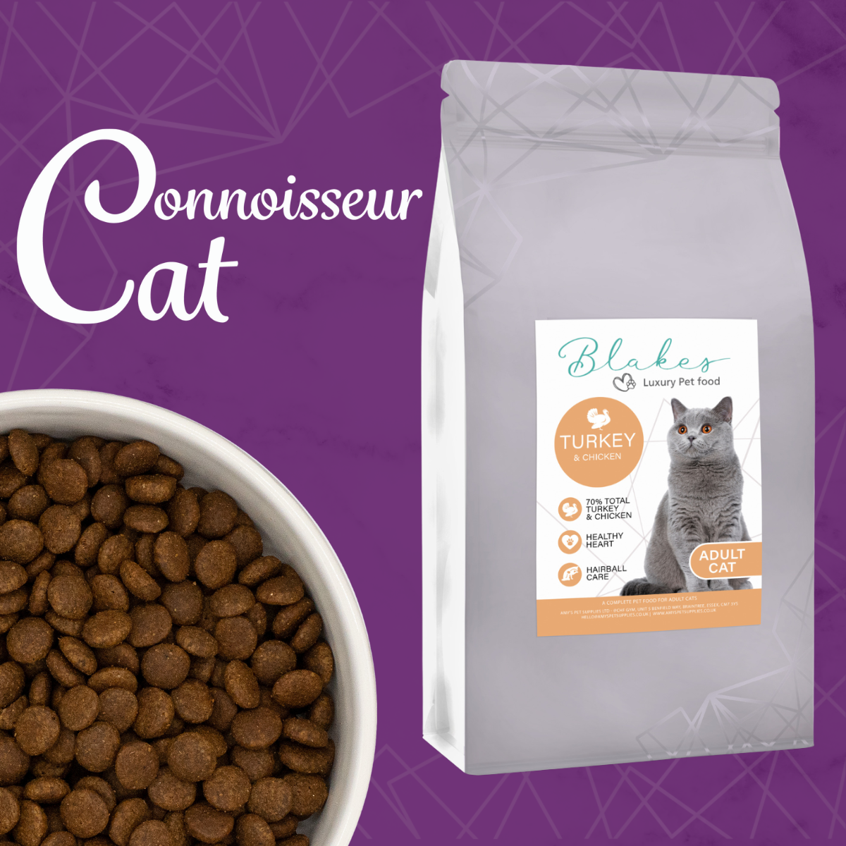 Blakes - Adult Cat - Connoisseur Cat 5KG