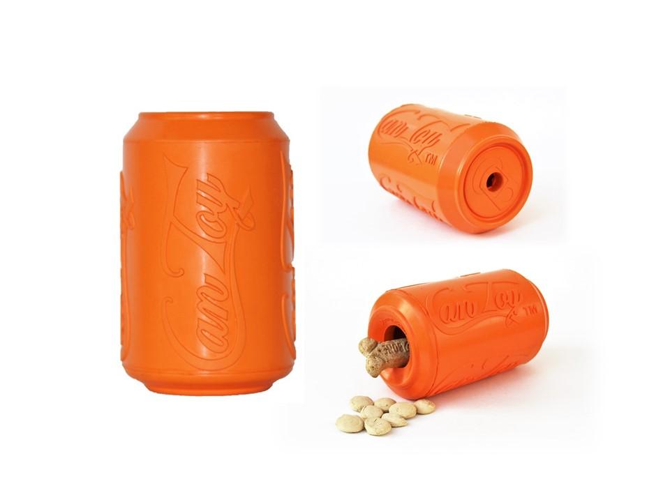 Soda Can Rubber Dog Enrichment Toy – Various Sizes