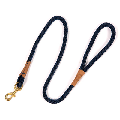 Ruff and Tumble Clip Lead – French Navy Thick