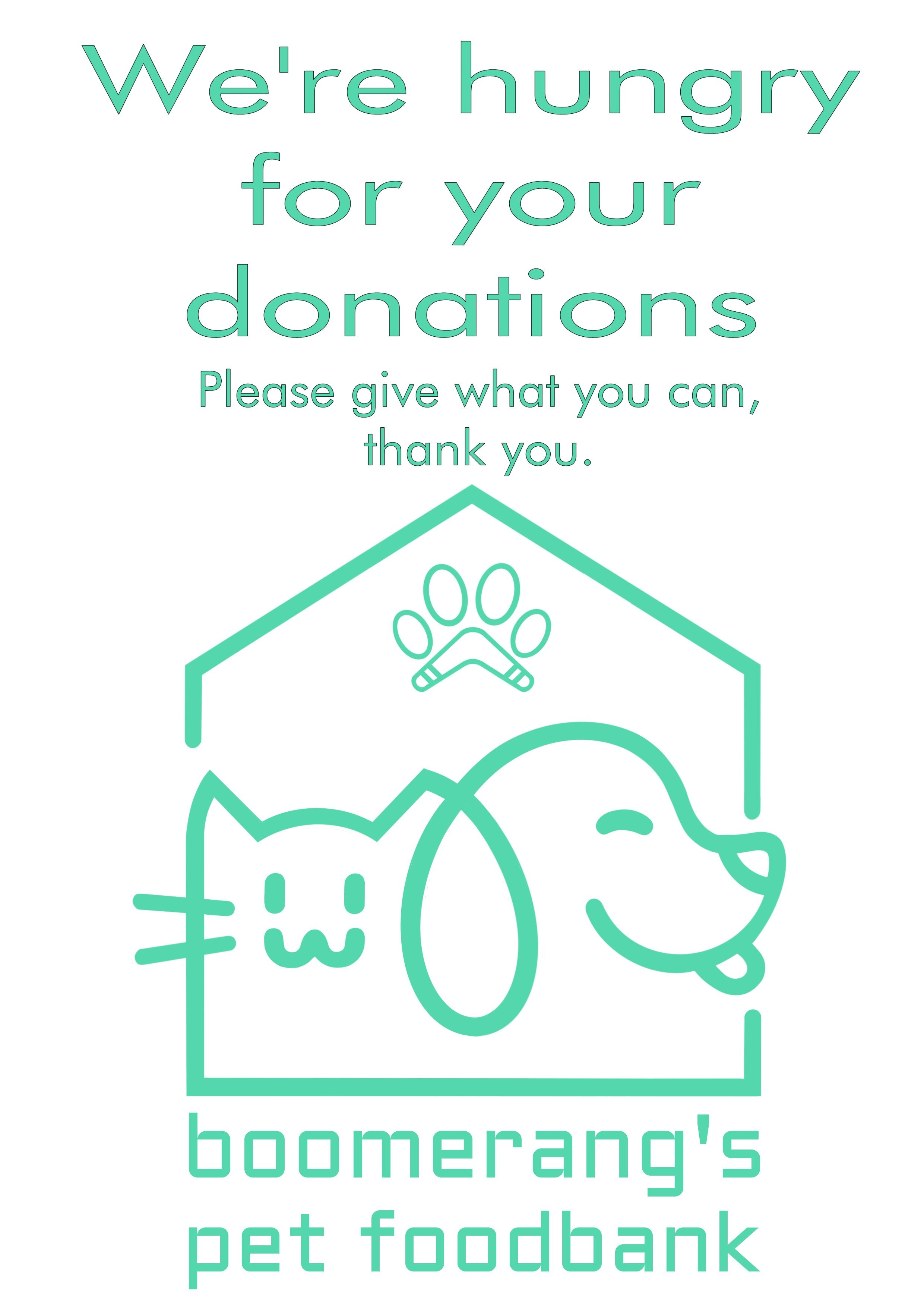 Working Together to Make a Difference: Supporting Boomerang’s Pet Foodbank.