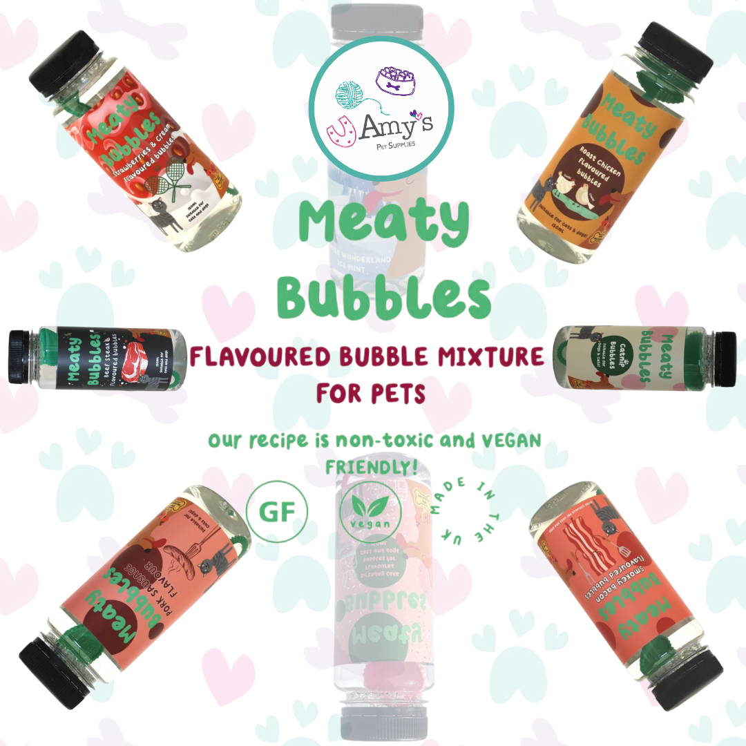 Meaty Bubbles for Dogs & Cats