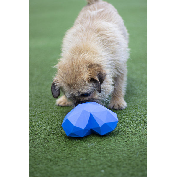 Battersea Rubber Heart Treat Toy For Dogs