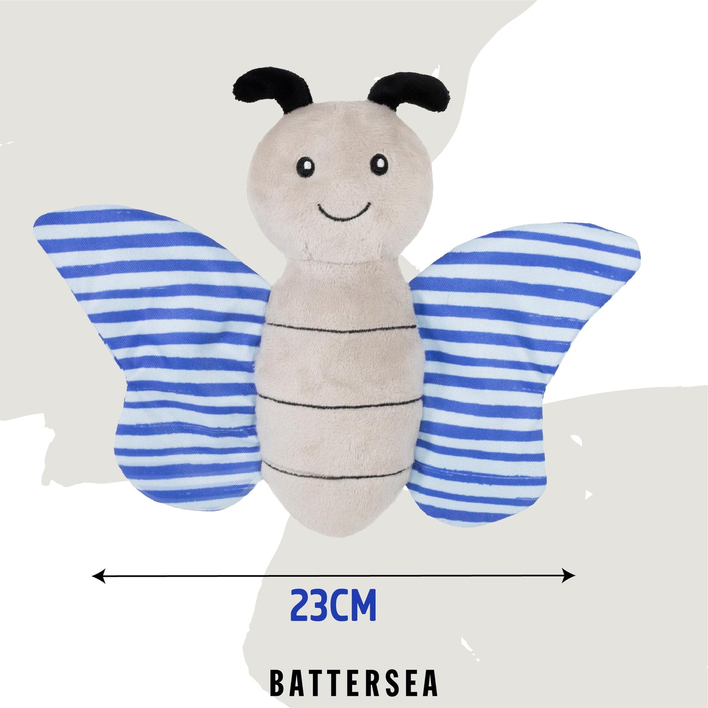 Battersea Crinkle Butterfly Dog Toy