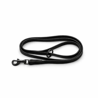Zero Pro OG Handmade Leather Dog Lead – Premium General Purpose Lead (1.45m, Tactical Brass Hardware)